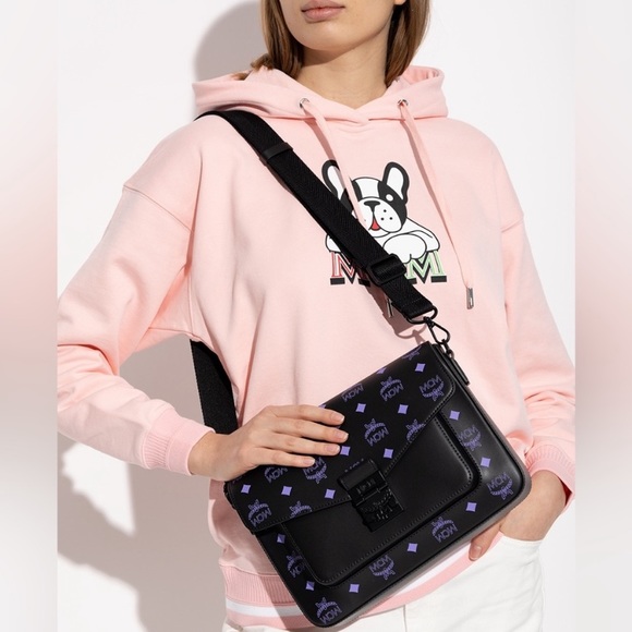 MCM MILLIE MONOGRAM CROSSBODY BAG - Picture 4 of 9